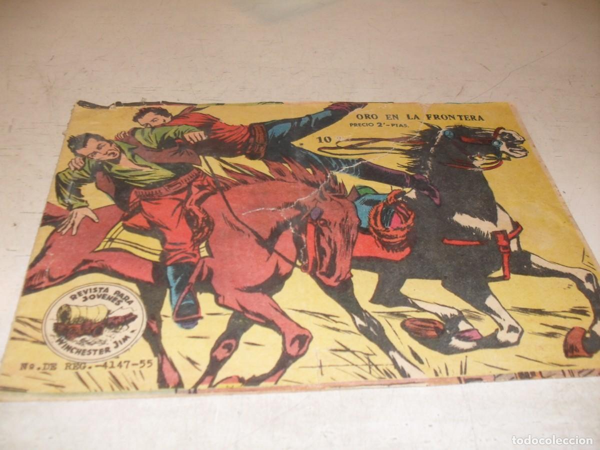 Tebeos: (ORIGINAL)WINCHESTER JIM N&ordm; 10,ORO EN LA FRONTERA,DE 36.RICART,A&Ntilde;O 1963