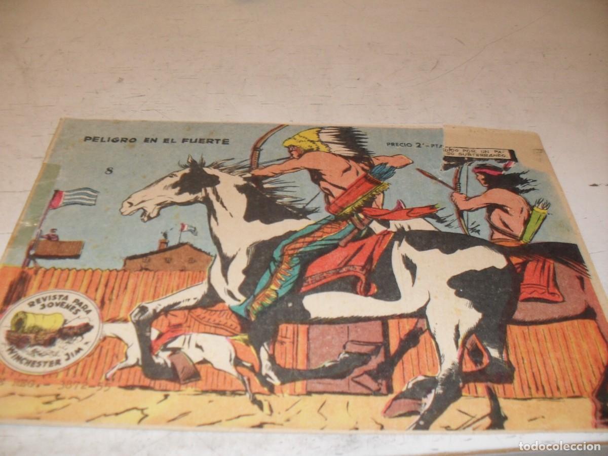 Tebeos: (ORIGINAL)WINCHESTER N&ordm; 8,PELIGRO EN EL FUERTE,DE 36.RICART,A&Ntilde;O 1963