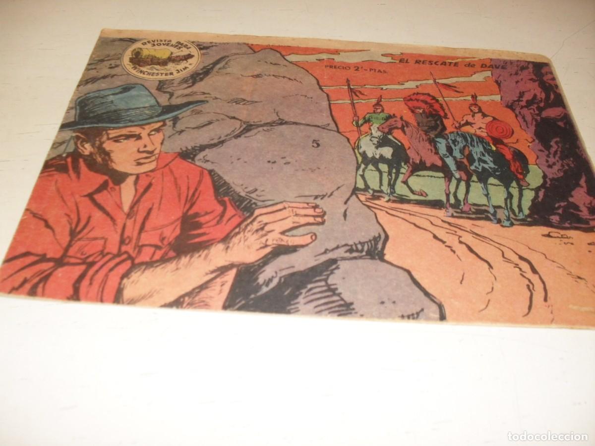 Tebeos: (ORIGINAL),WINCHESTER JIM N&ordm; 5,EL RESCATE DE DAVE,DE 36.RICART,A&Ntilde;O 1963