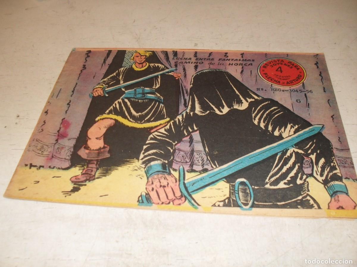 Tebeos: (ORIGINAL),FLECHA Y ARTURO N&ordm; 6,EL ULTIMO,CON 2 AVENTURAS,DE 6.RICART,A&Ntilde;O 1967