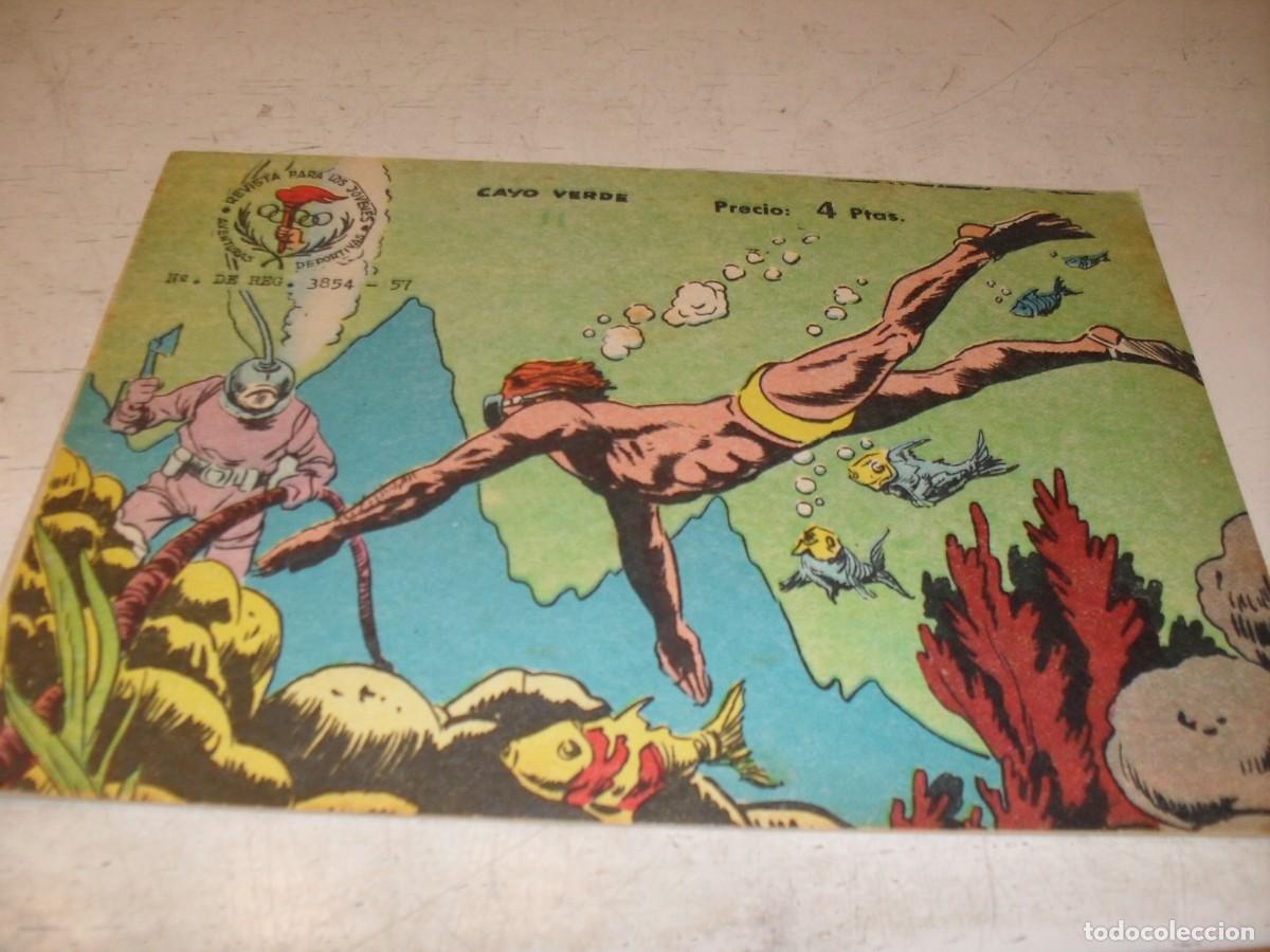 Comics: (ORIGINAL),AVENTURAS DEPORTIVAS N&ordm; 6,DE 8,CAYO VERDE.RICART,1968
