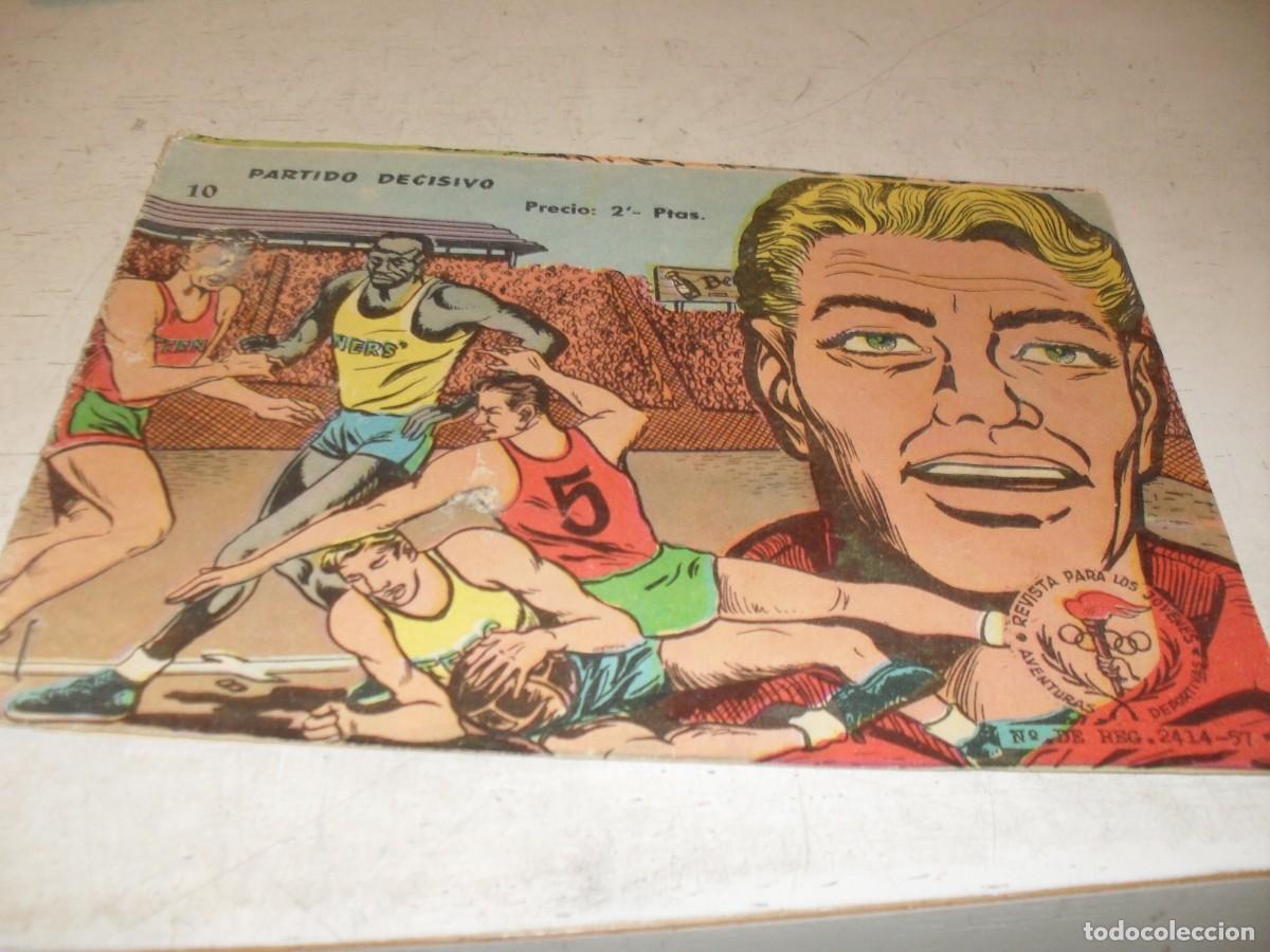 Comics: (ORIGINAL),AVENTURAS DEPORTIVAS N&ordm; 10,DE 20,PARTIDO DECISIVO.RICART,1965