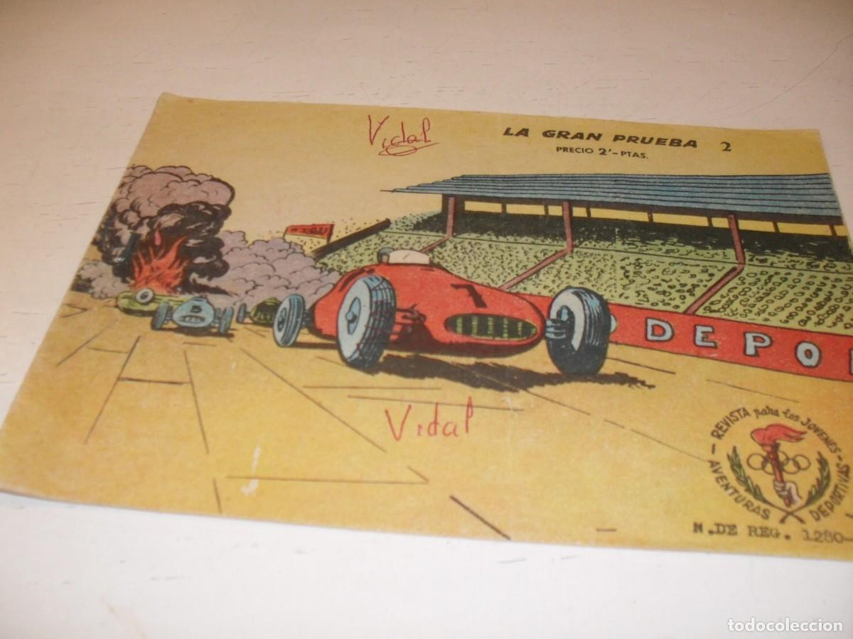 Comics: (ORIGINAL),AVENTURAS DEPORTIVAS N&ordm; 2,DE 20,LA GRAN PRUEBA.RICART,1965
