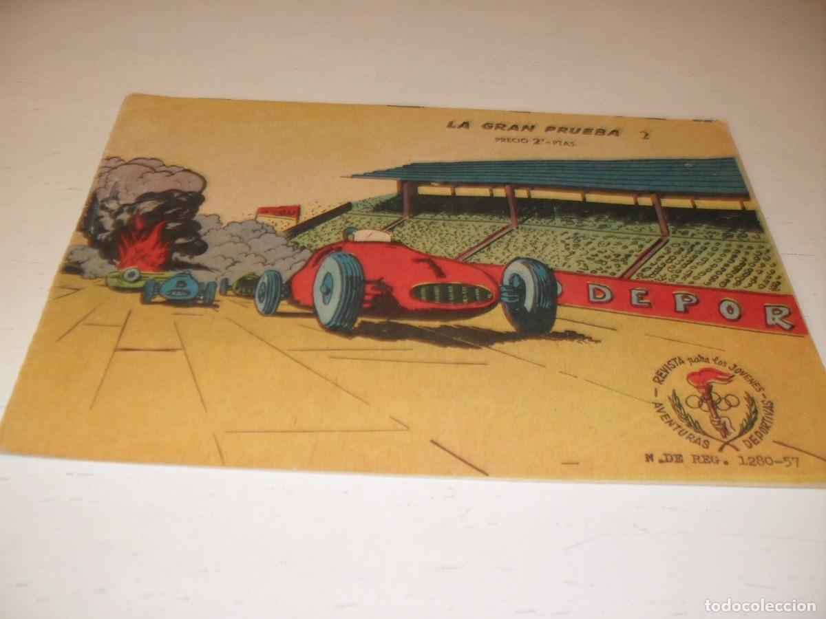 Comics: (ORIGINAL),AVENTURAS DEPORTIVAS N&ordm; 2,DE 20,LA GRAN PRUEBA.RICART,1965