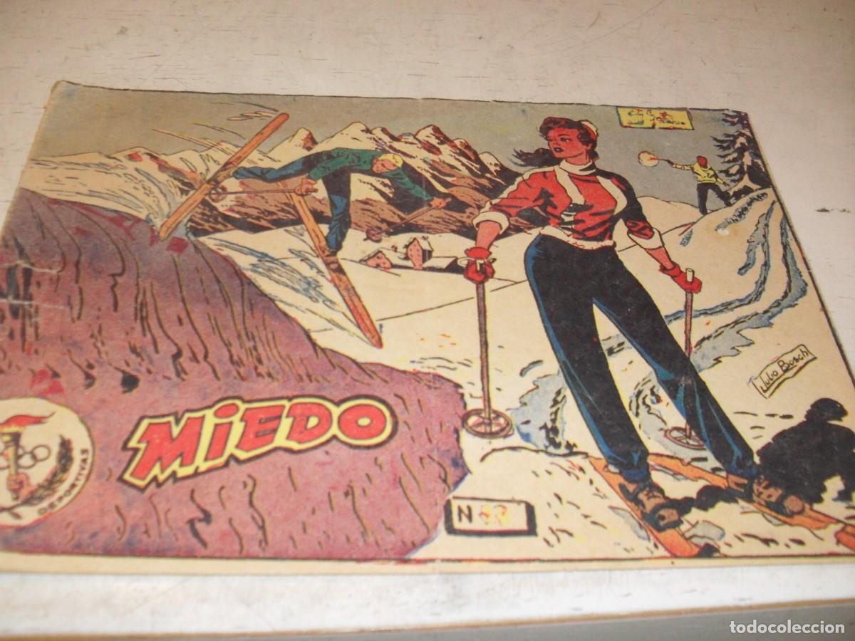 Tebeos: (ORIGINAL),AVENTURAS DEPORTIVAS N&ordm; 20,DE 20,MIEDO.RICART,1957