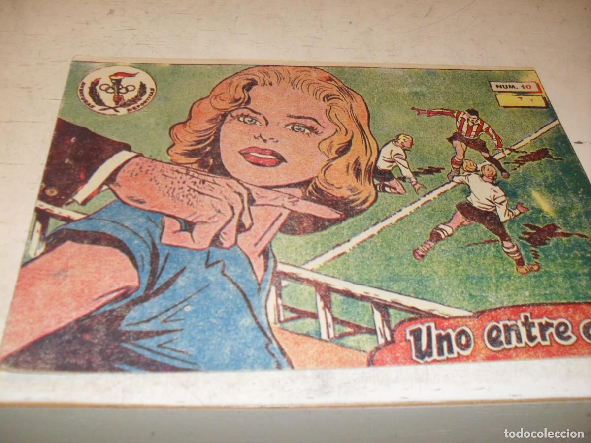 Comics: (ORIGINAL),AVENTURAS DEPORTIVAS N&ordm; 10,DE 20,UNO ENTRE ONCE.RICART,1957
