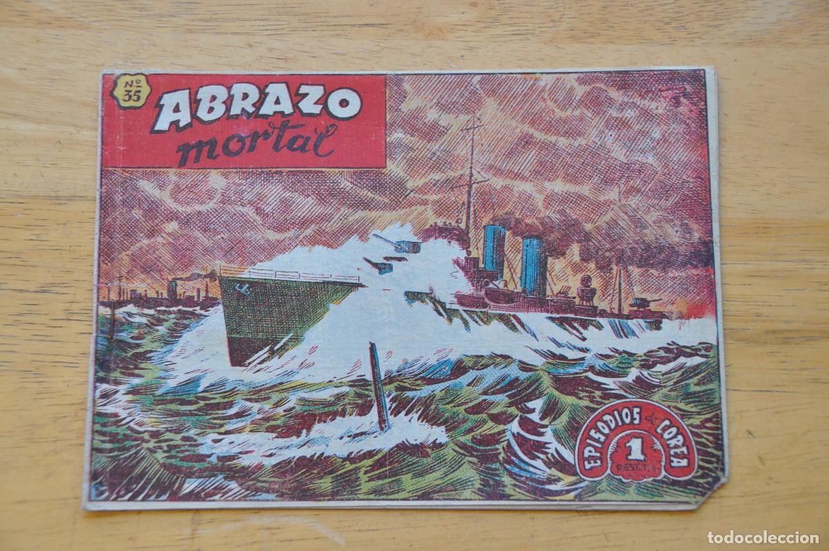 Tebeos: COMIC - EPISODIOS DE COREA N&ordm;35 - ABRAZO MORTAL - RICART