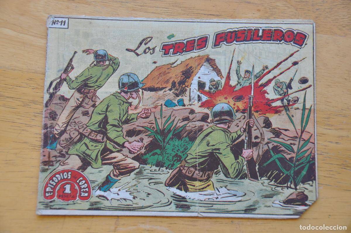 Tebeos: COMIC - EPISODIOS DE COREA N&ordm;11 - LOS TRES FUSILEROS - RICART