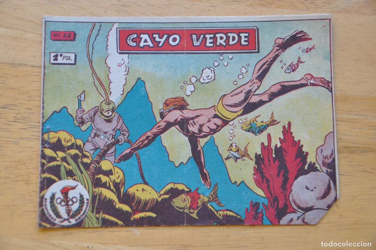 Tebeos: COMIC - AVENTURAS DEPORTIVAS N&ordm;11 - CAYO VERDE - RICART