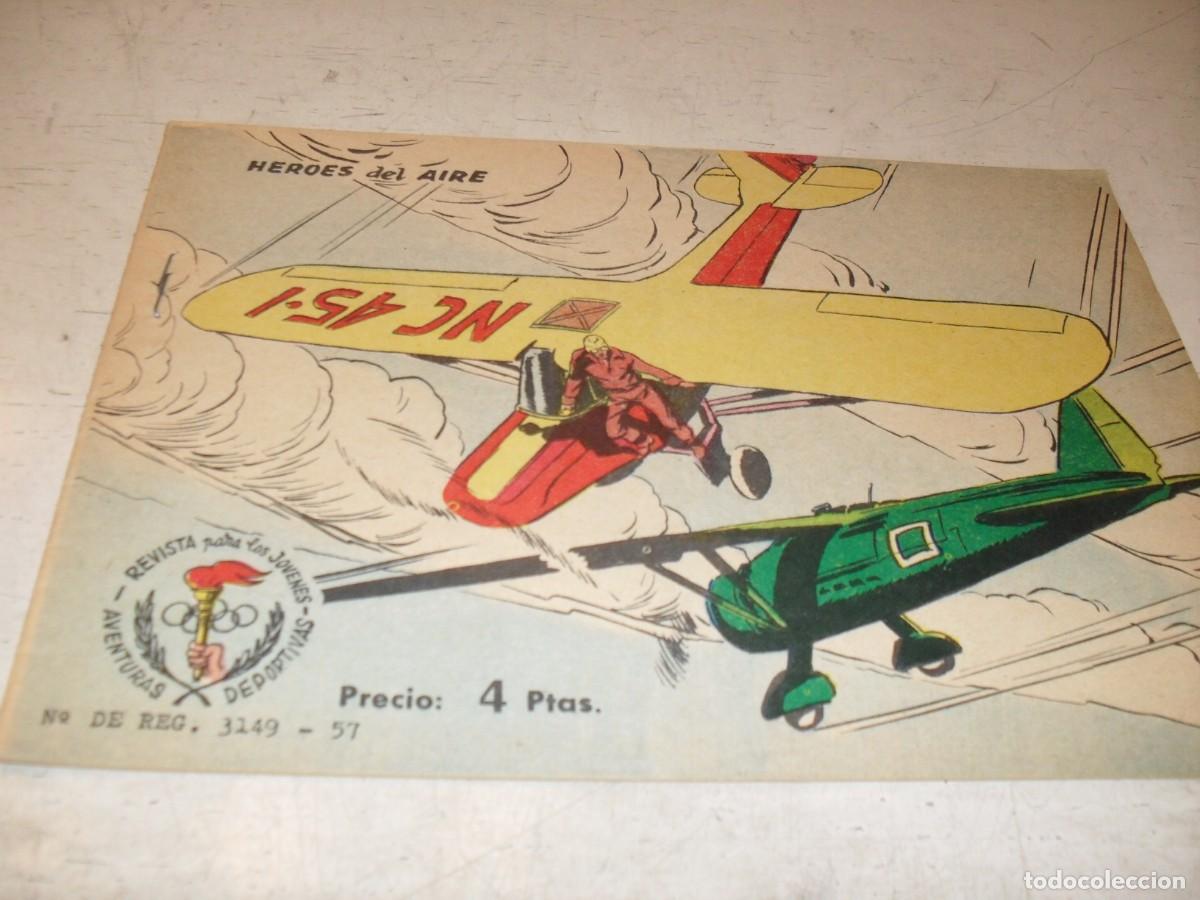 Giornalini: (ORIGINAL),AVENTURAS DEPORTIVAS N&ordm; 7,HEROES DEL AIRE,DE 20.RICART,A&Ntilde;O 1965