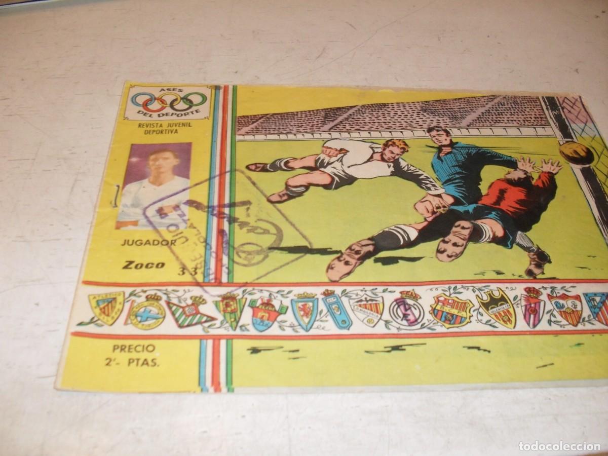 Tebeos: (ORIGINAL),ASES DEL DEPORTE N&ordm; 32,ZOCO,DE 34.RICART,A&Ntilde;O 1963