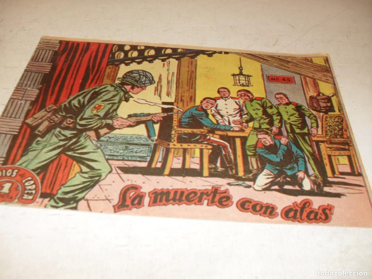 Comics: (ORIGINAL),EPISODIOS DE COREA N&ordm; 45,LA MUERTE CON ALAS,DE 67.RICART,1955