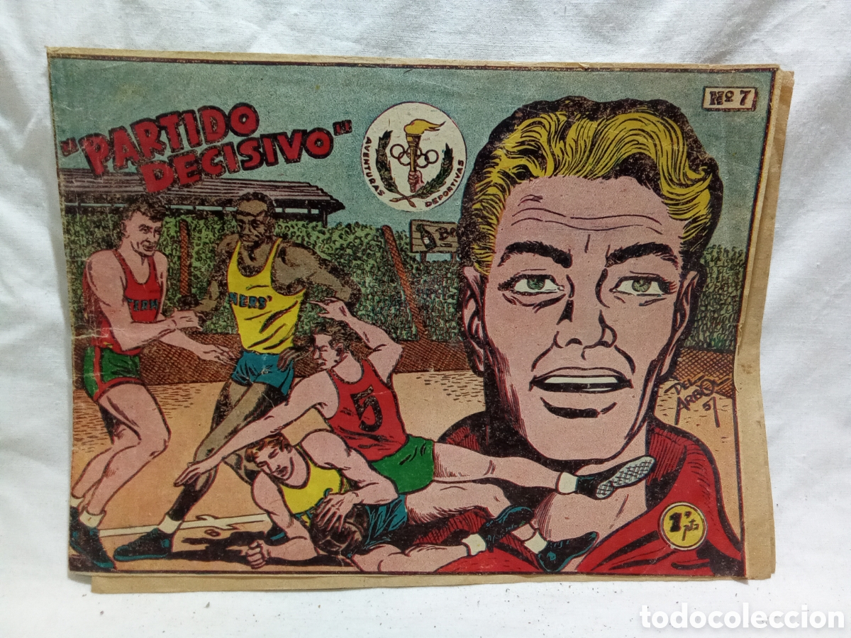 Comics: PARTIDO DECISIVO, RICART AVENTURAS DEPORTIVAS ORIGINAL