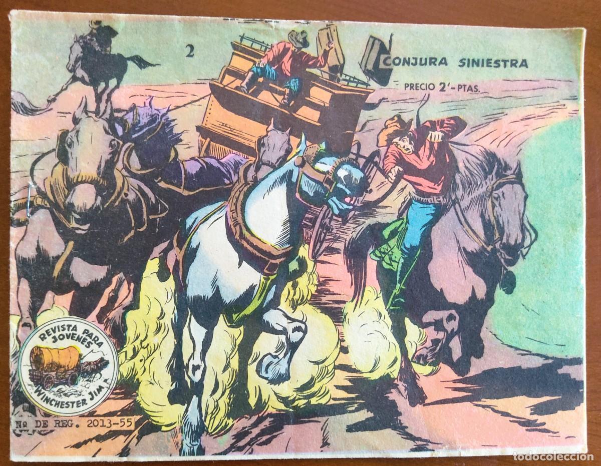 Livros de Banda Desenhada: WINCHESTER JIM N&ordm; 2 - CONJURA SINIESTRA - EDITORIAL RICART - ORIGINAL DE LA &Eacute;POCA