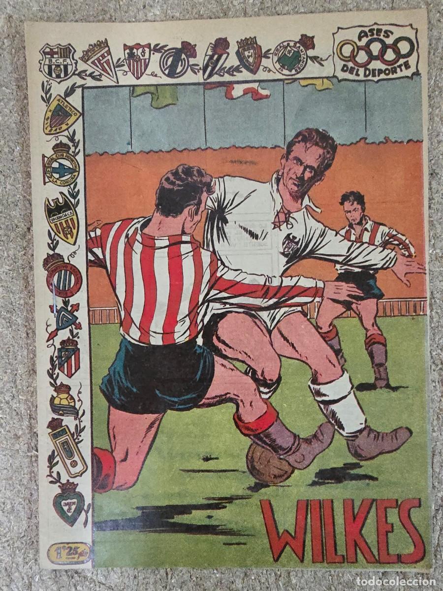 Comics: Ases del Deporte 3.Wilkes.Editorial Ricart