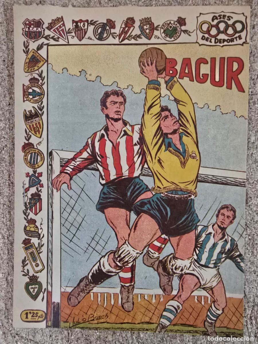 Tebeos: Ases del Deporte 4.Bagur.Editorial Ricart