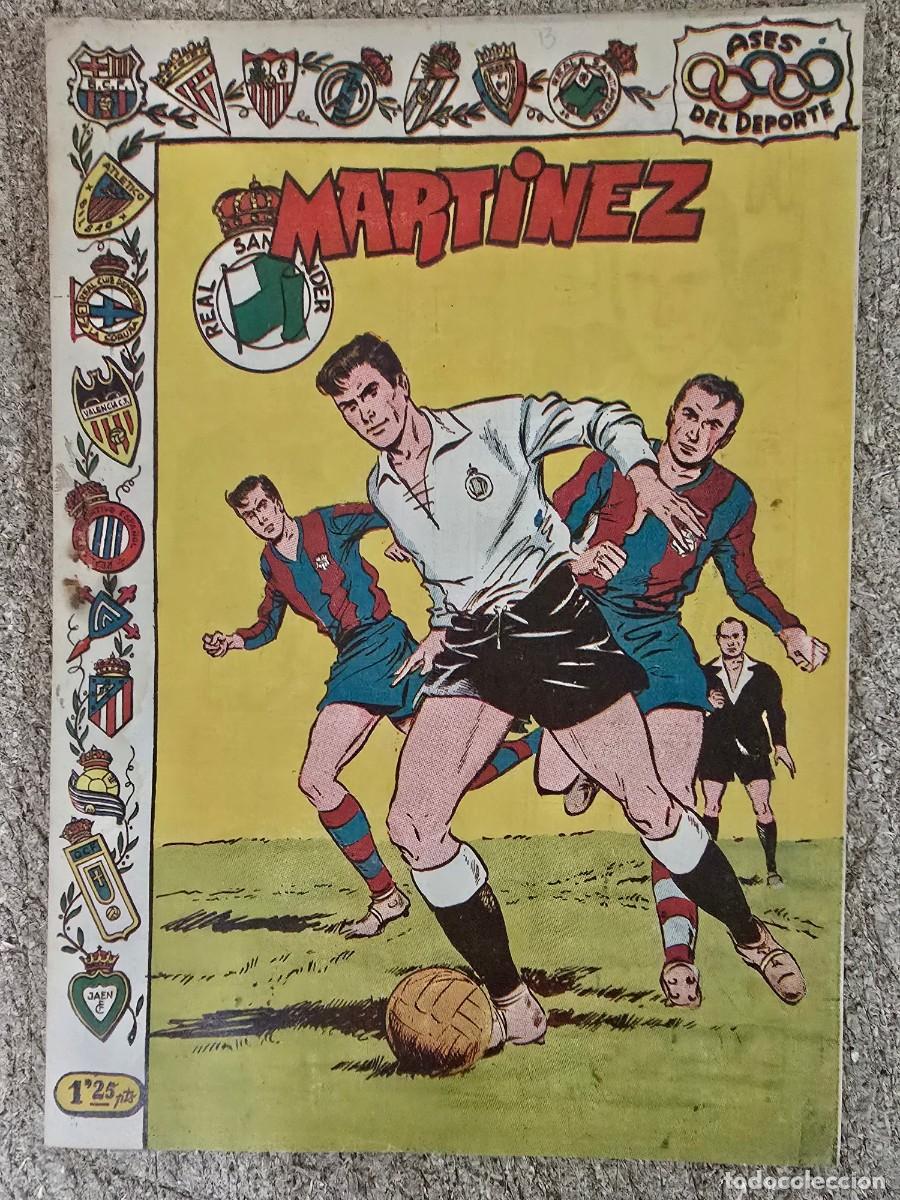 Tebeos: Ases del Deporte 13.Martinez.Editorial Ricart