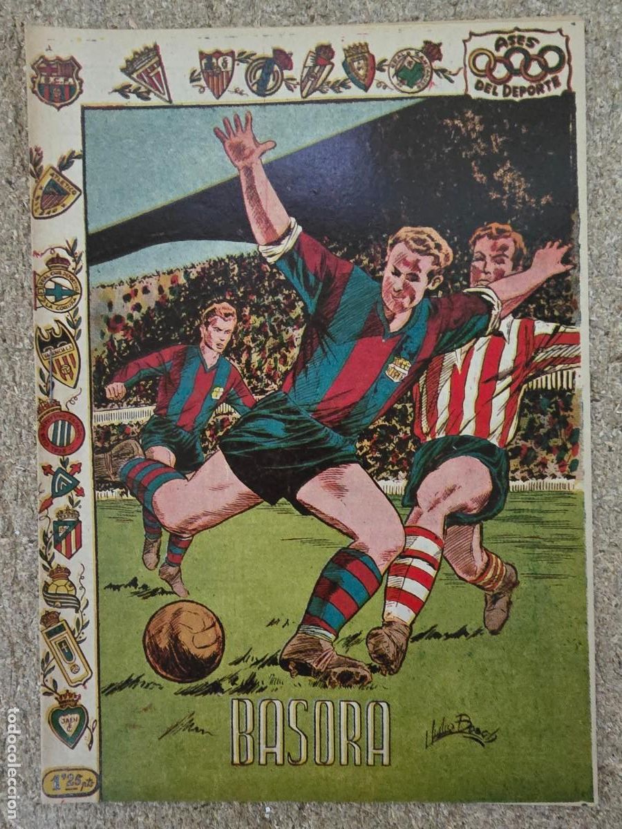Comics: Ases del Deporte 19.Basora.Editorial Ricart