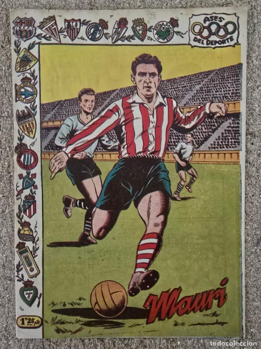 Comics: Ases del Deporte 28.Mauri.Editorial Ricart