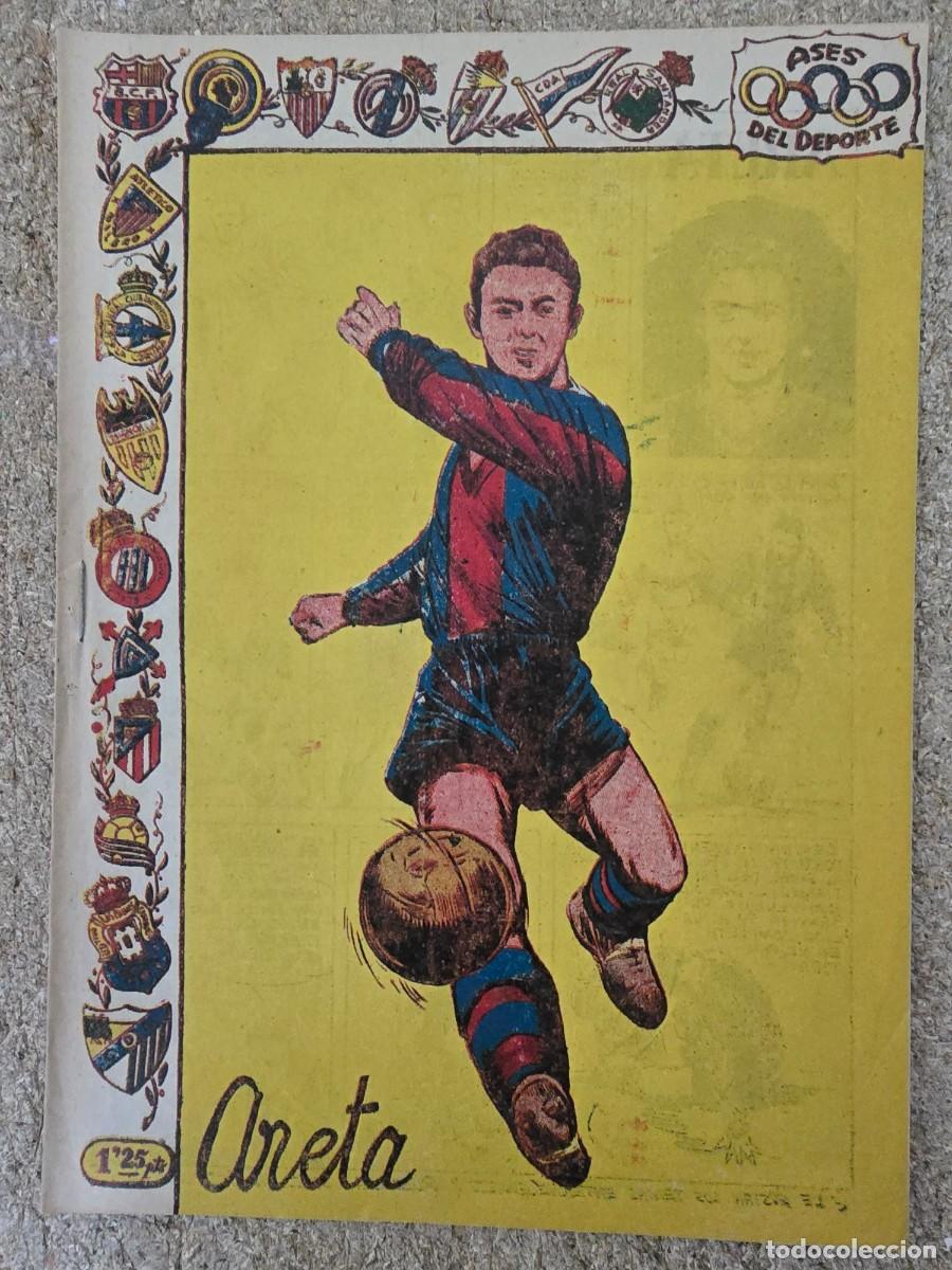 Tebeos: Ases del Deporte 33.Areta.Editorial Ricart
