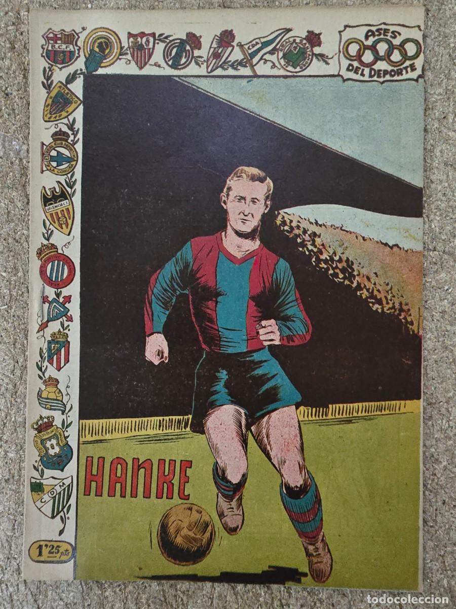 Tebeos: Ases del Deporte 35.Hanke.Editorial Ricart
