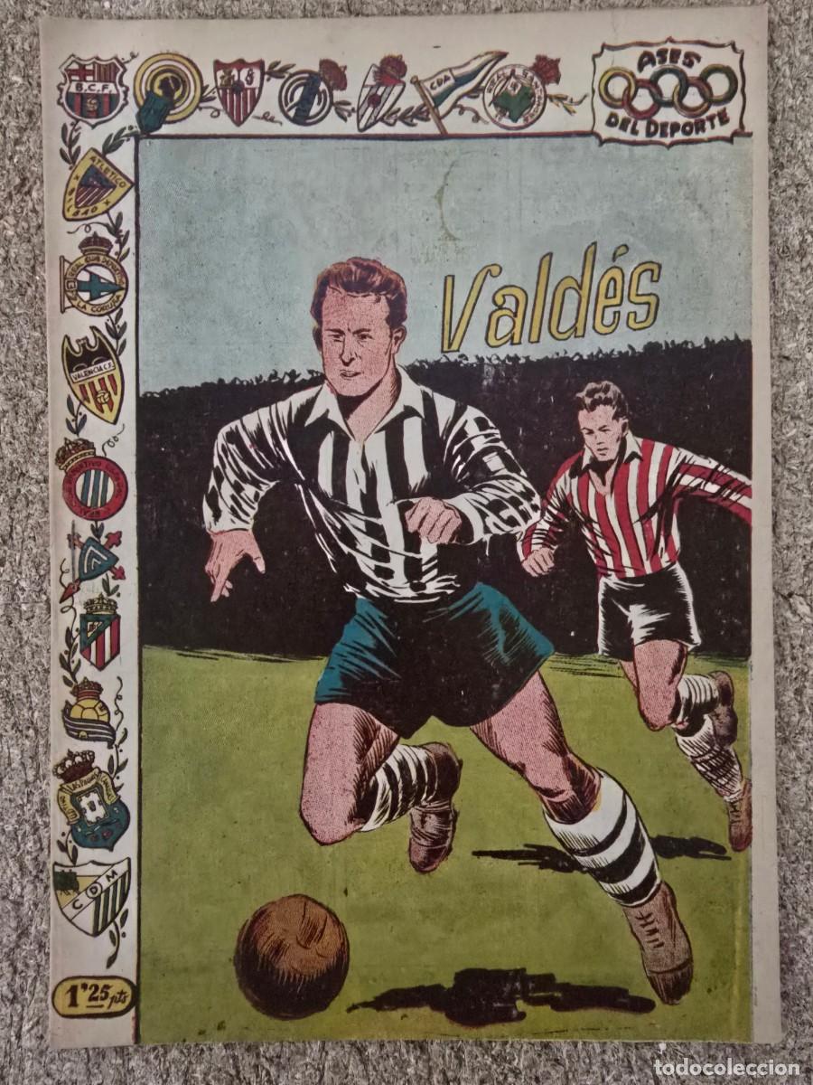 Tebeos: Ases del Deporte 34.Valdes.Editorial Ricart