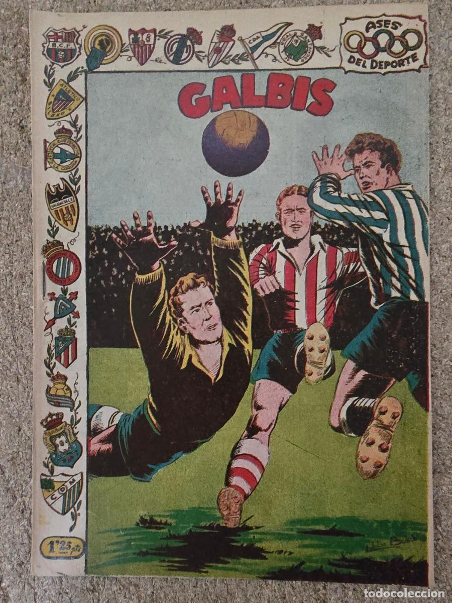 Tebeos: Ases del Deporte 36.Galbis.Editorial Ricart