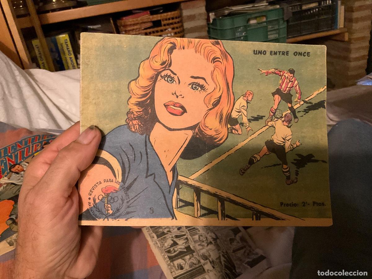 Tebeos: ORIGINAL),AVENTURAS DEPORTIVAS N&ordm; 8,DE 20,UNO ENTRE ONCE.RICART,1965