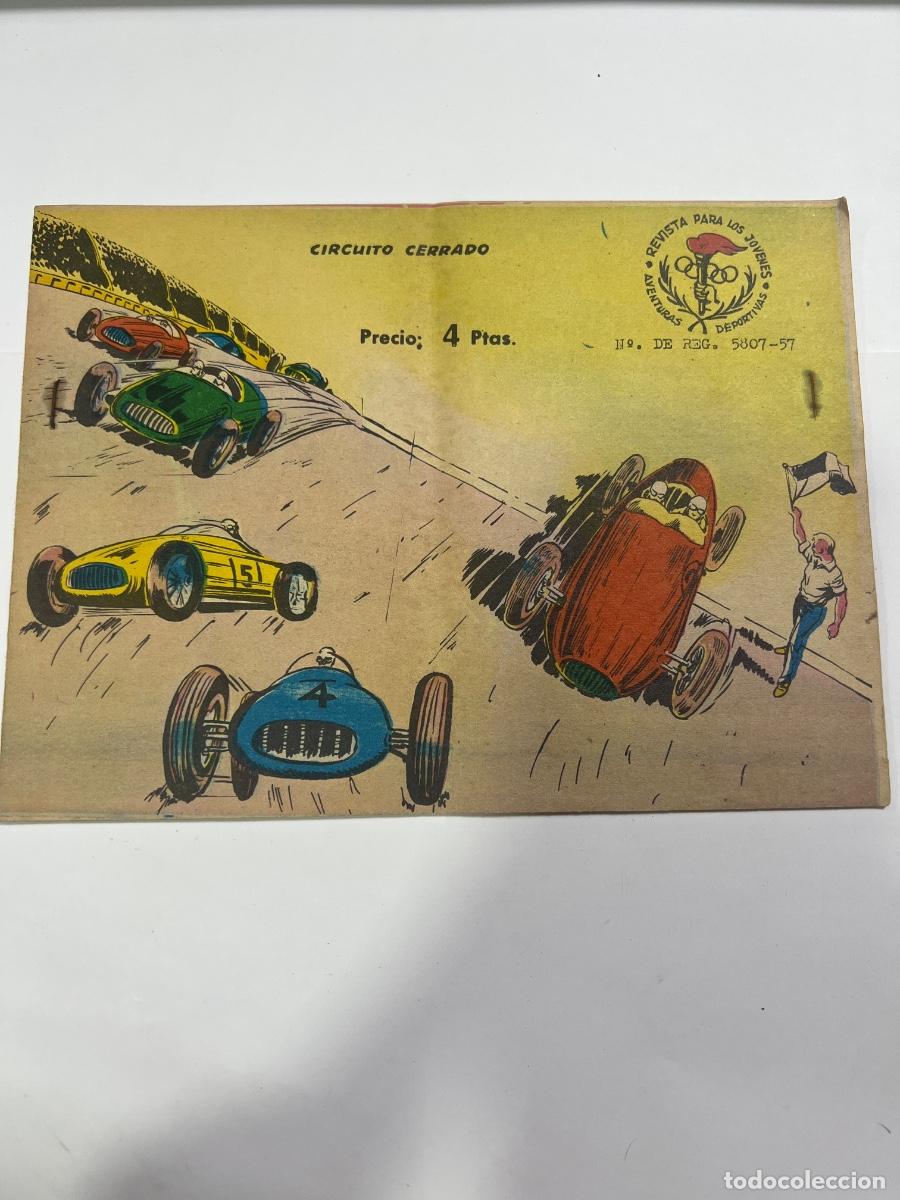 Tebeos: CIRCUITO CERRADO. N&deg; 15. AVENTURAS DEPORTIVAS. RICART.