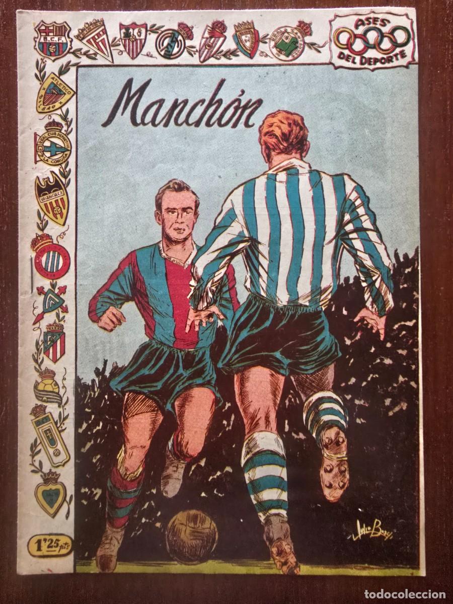 Tebeos: Ases del Deporte 20.Manchon.Editorial Ricart
