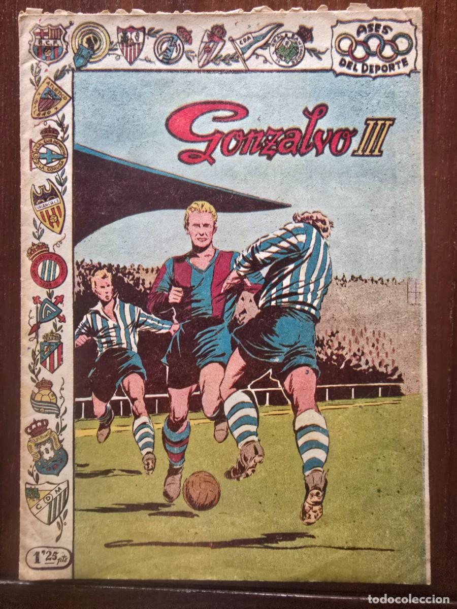 Tebeos: Ases del Deporte 43.Gonzalvo III.Editorial Ricart