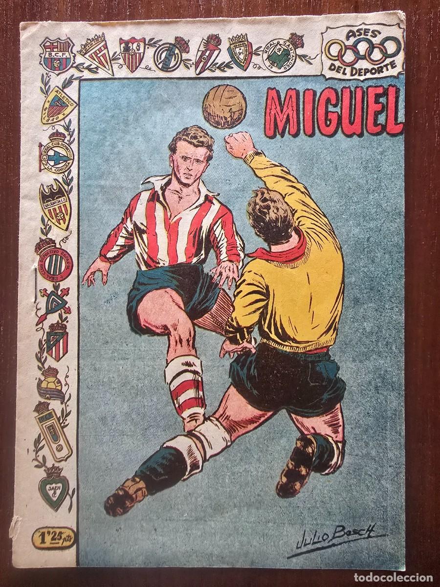 Tebeos: Ases del Deporte 2.Miguel.Editorial Ricart