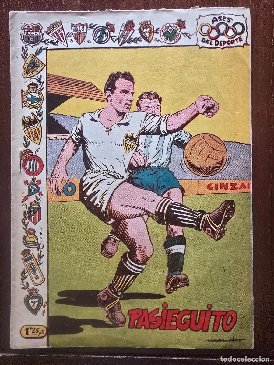 Tebeos: Ases del Deporte 7.Pasieguito.Editorial Ricart