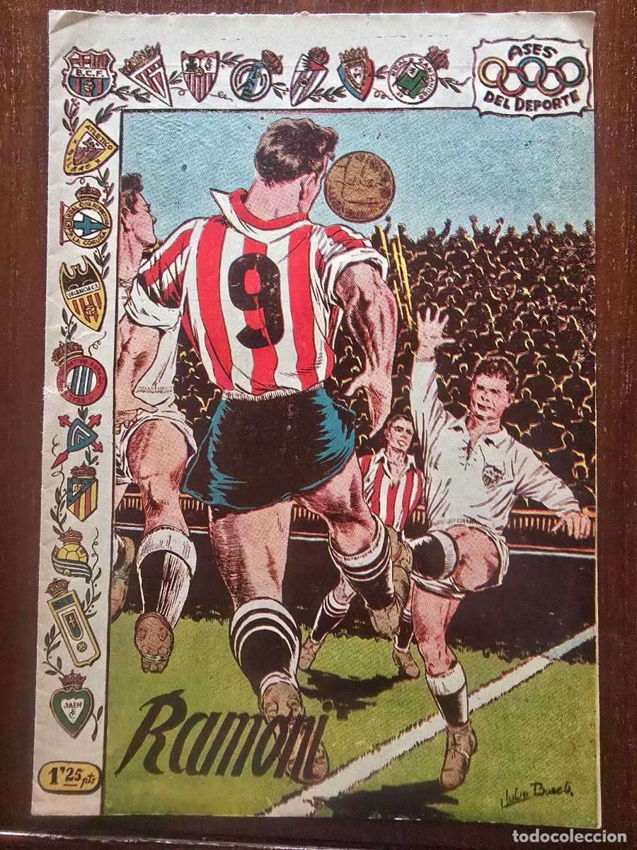 Tebeos: Ases del Deporte 14.Ramoni.Editorial Ricart