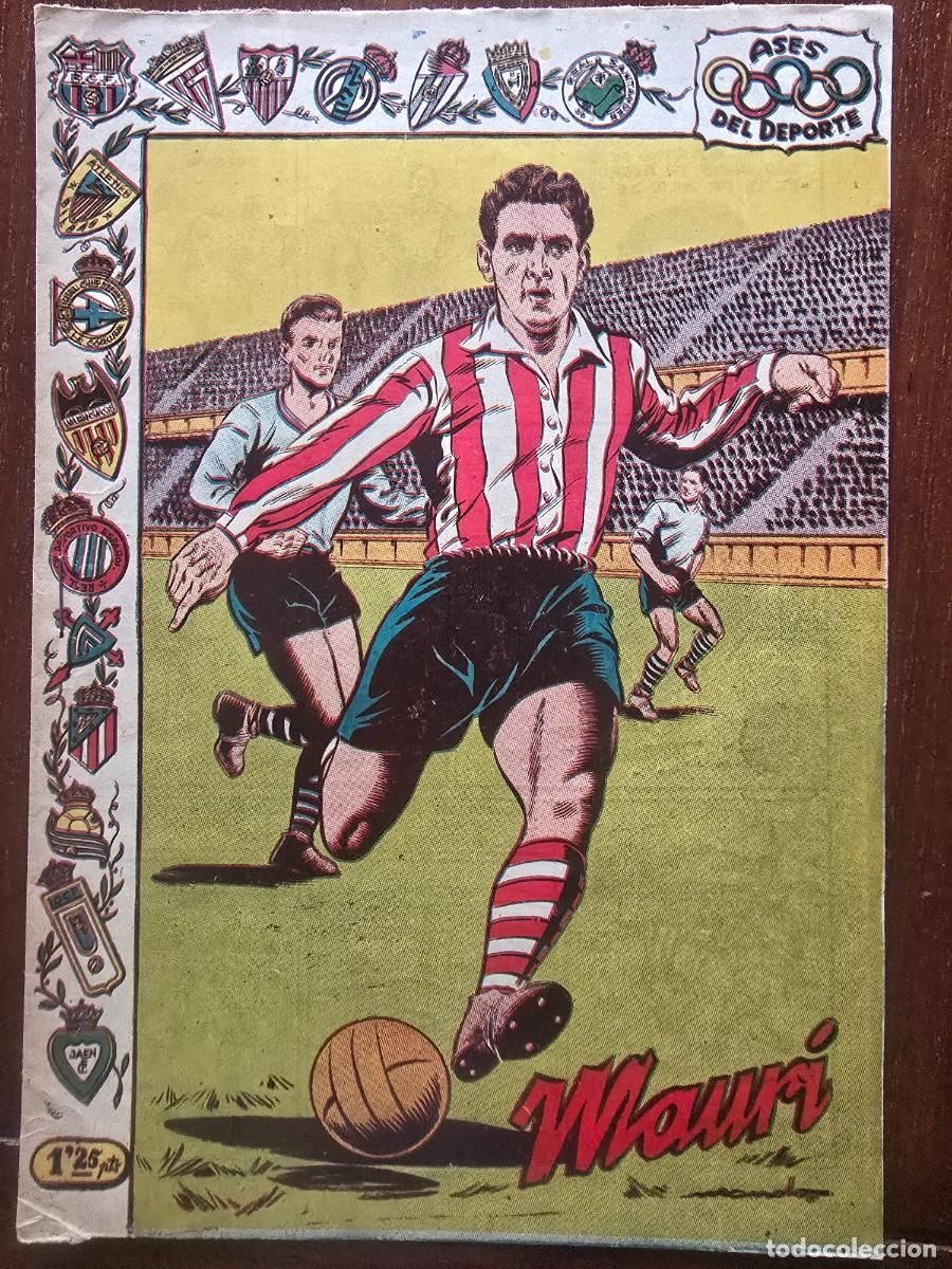 Tebeos: Ases del Deporte 28.Mauri.Editorial Ricart
