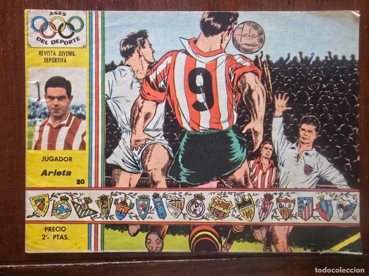 Tebeos: Ases del Deporte 20.Arieta.Editorial Ricart