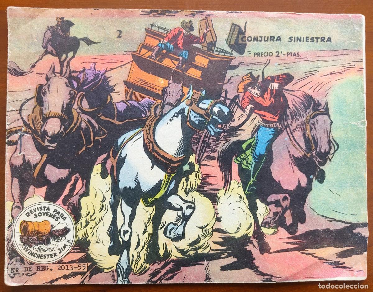 Comics: WINCHESTER JIM N&ordm; 2 - CONJURA SINIESTRA - EDITORIAL RICART - ORIGINAL DE LA &Eacute;POCA