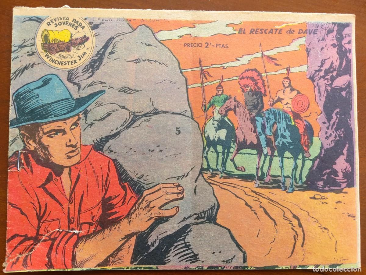 Livros de Banda Desenhada: WINCHESTER JIM N&ordm; 5 - EL RESCATE DE DAVE - EDITORIAL RICART - ORIGINAL DE LA &Eacute;POCA