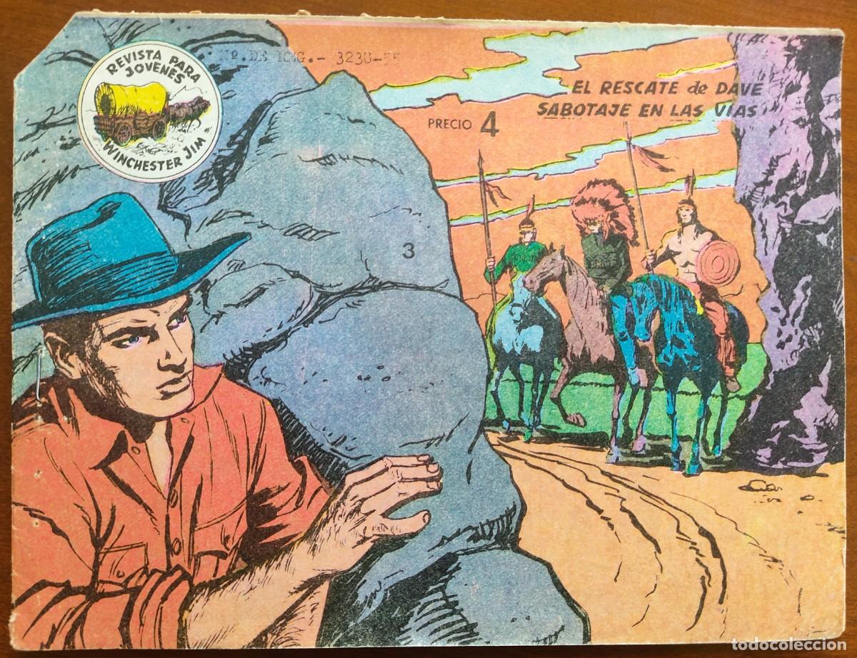 Comics: WINCHESTER JIM N&ordm; 3 N&Uacute;MERO DOBLE - EL RESCATE DE DAVE... - EDITORIAL RICART - ORIGINAL DE LA &Eacute;POCA