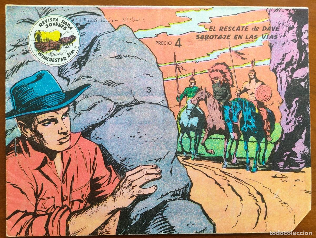Livros de Banda Desenhada: WINCHESTER JIM N&ordm; 3 N&Uacute;MERO DOBLE - EL RESCATE DE DAVE... - EDITORIAL RICART - ORIGINAL DE LA &Eacute;POCA