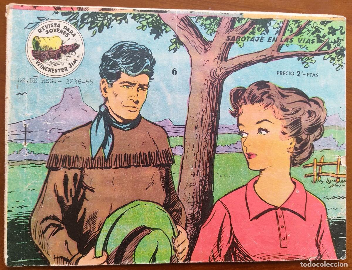 Livros de Banda Desenhada: WINCHESTER JIM N&ordm; 6 - SABOTAJE EN LAS V&Iacute;AS - EDITORIAL RICART - ORIGINAL DE LA &Eacute;POCA