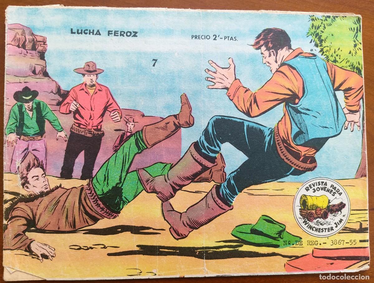 Livros de Banda Desenhada: WINCHESTER JIM N&ordm; 7 - LUCHA FEROZ - EDITORIAL RICART - ORIGINAL DE LA &Eacute;POCA