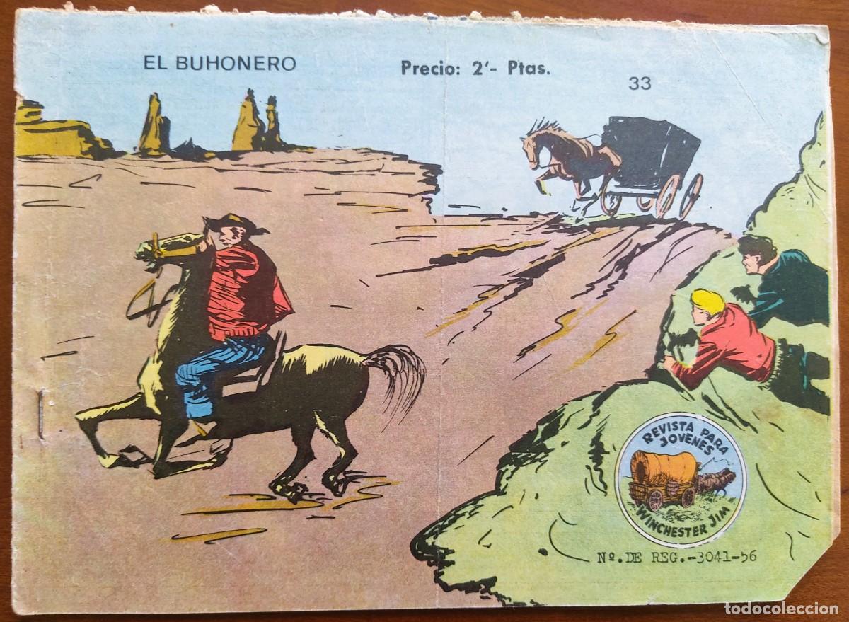 Giornalini: WINCHESTER JIM N&ordm; 33 - EL BUHONERO - EDITORIAL RICART - ORIGINAL DE LA &Eacute;POCA