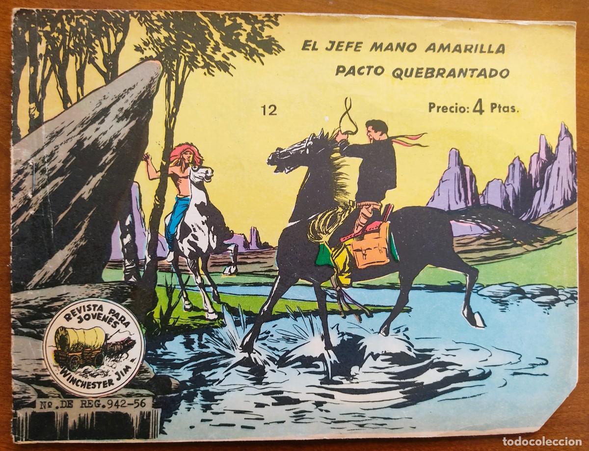 Tebeos: WINCHESTER JIM N&ordm; 12 N&Uacute;MERO DOBLE - PACTO QUEBRANTADO... - EDITORIAL RICART - ORIGINAL DE LA &Eacute;POCA