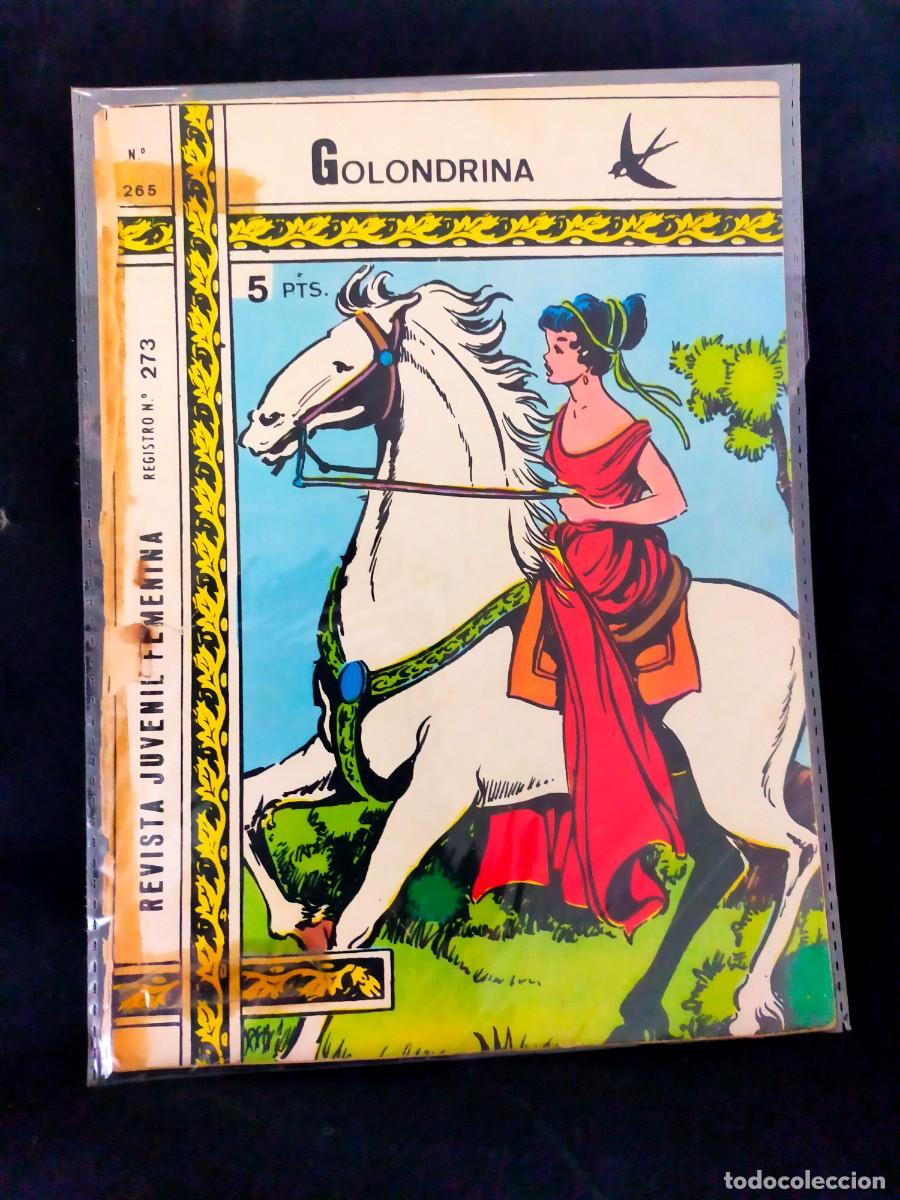 Livros de Banda Desenhada: GOLONDRINA. REVISTA JUVENIL FEMENINA. N&ordm; 265. 1974. EXCLUSIVAS GR&Aacute;FICAS RICART.
