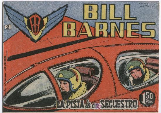 Tebeos: BILL BARNES 2 IMPECABLE SIN CIRCULAR DE LUJO, ORIGINAL  EDITORIAL ROLLAN 1961 - Foto 1