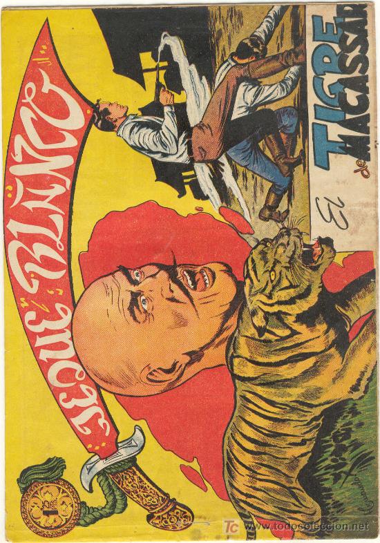 Tebeos: (COM-130)COMIC JEQUE BLANCO EL TIGRE DE MACASSAR - Foto 1