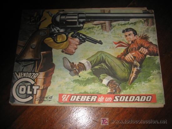 Tebeos: MENDOZA COLT EL DEBER DE UN SOLDADO  N&ordm; 39 - Foto 1