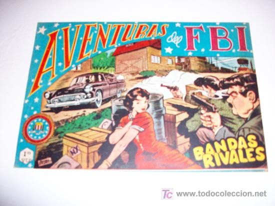 Tebeos: Aventuras del FBI, n&ordm; 156, original - Foto 1