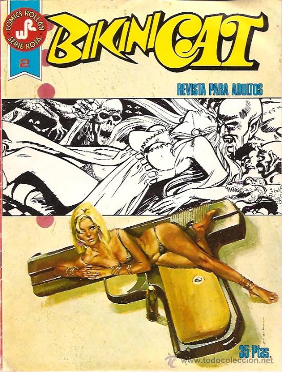 Tebeos: BIKINICAT N&ordm; 2  COMICS ROLLAN SERIE ROJA 1977 - Foto 1